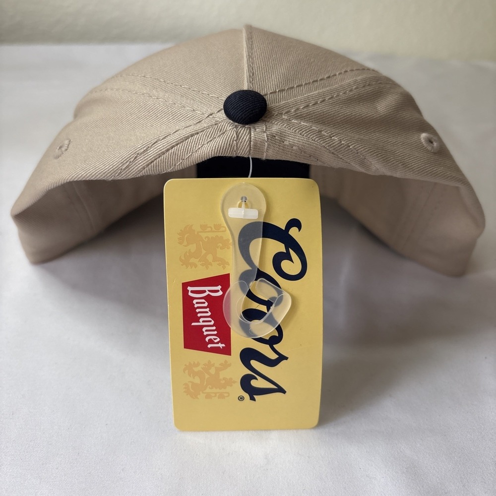 Coors Rodeo 3D Embroidered Logo Rope Adjustable Snapback Hat‎ - Picture 4 of 9